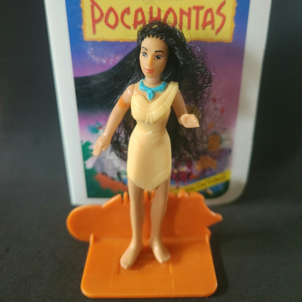 Vintage 1995 Pocahontas Disney × McDonald's Collectible Happy Meal Toy